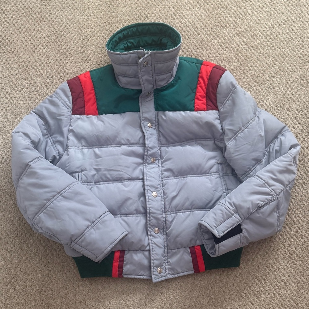 Vintage Obermeyer Puffer Style Ski Jacket Coat
